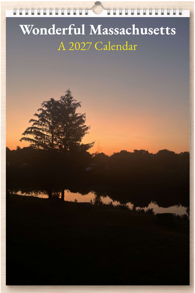Wonderful Massachusetts: A 2027 Calendar