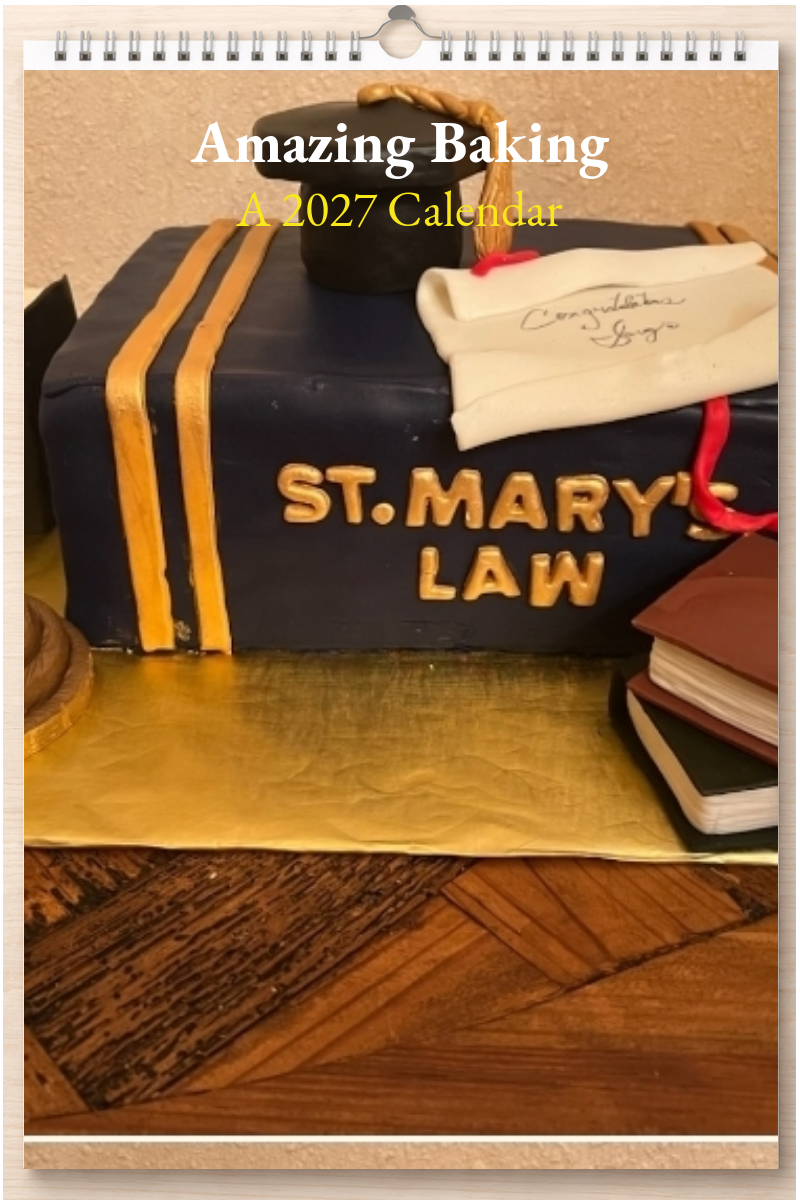 Amazing Baking: A 2027 Calendar