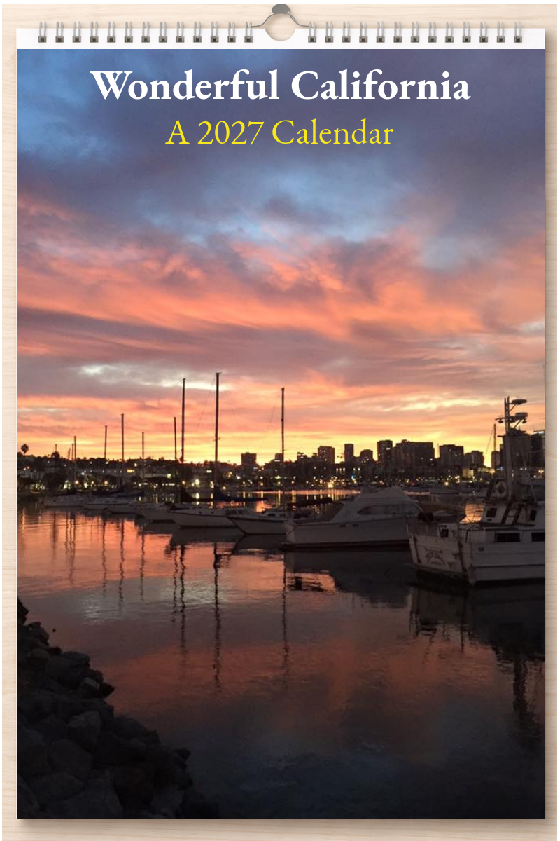 Wonderful California: A 2027 Calendar