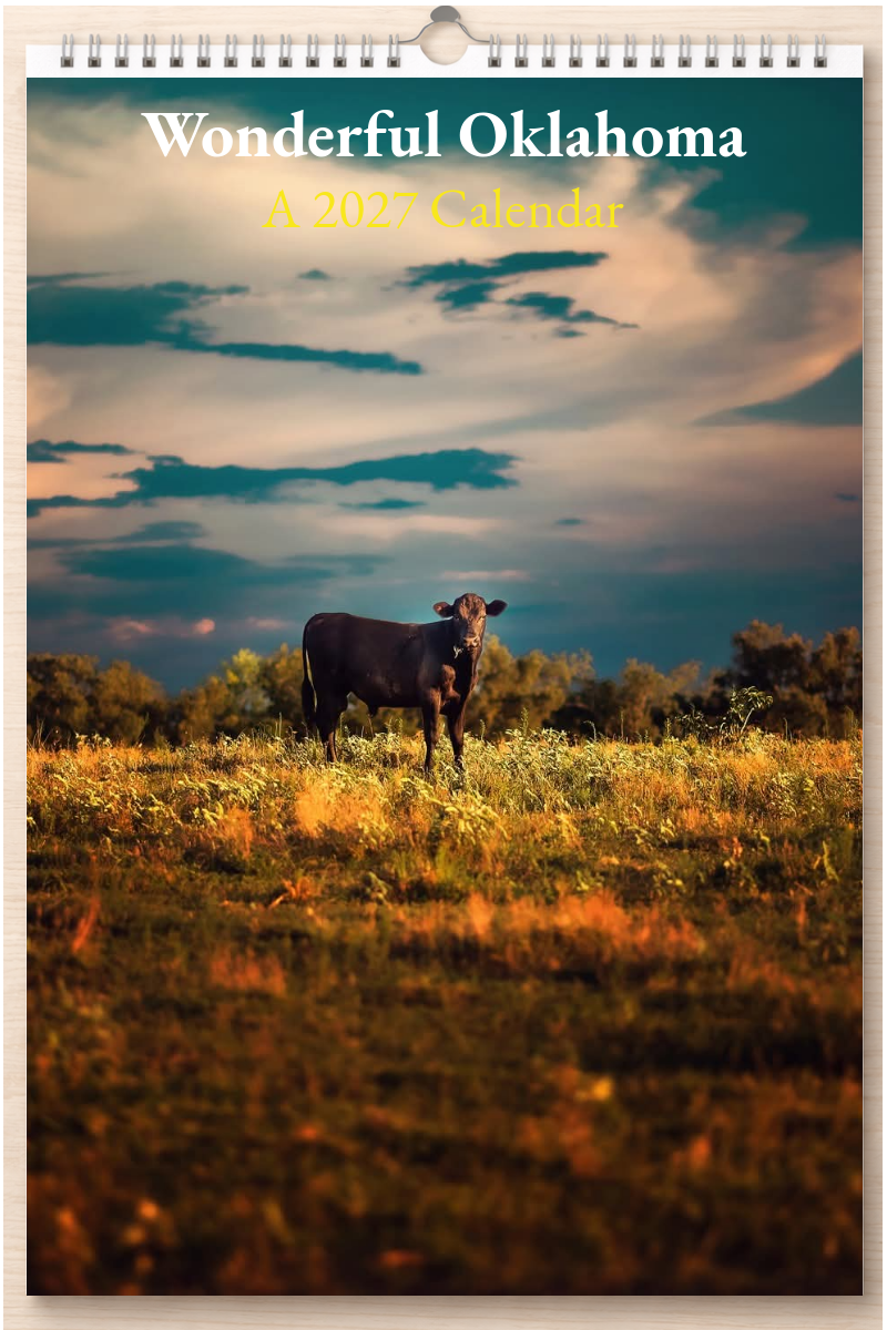 Wonderful Oklahoma: A 2027 Calendar