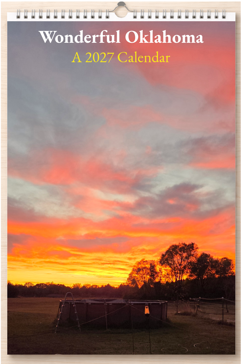 Wonderful Oklahoma: A 2027 Calendar