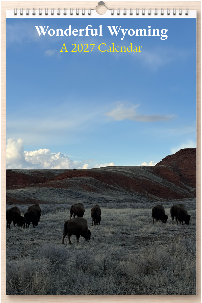 Wonderful Wyoming: A 2027 Calendar