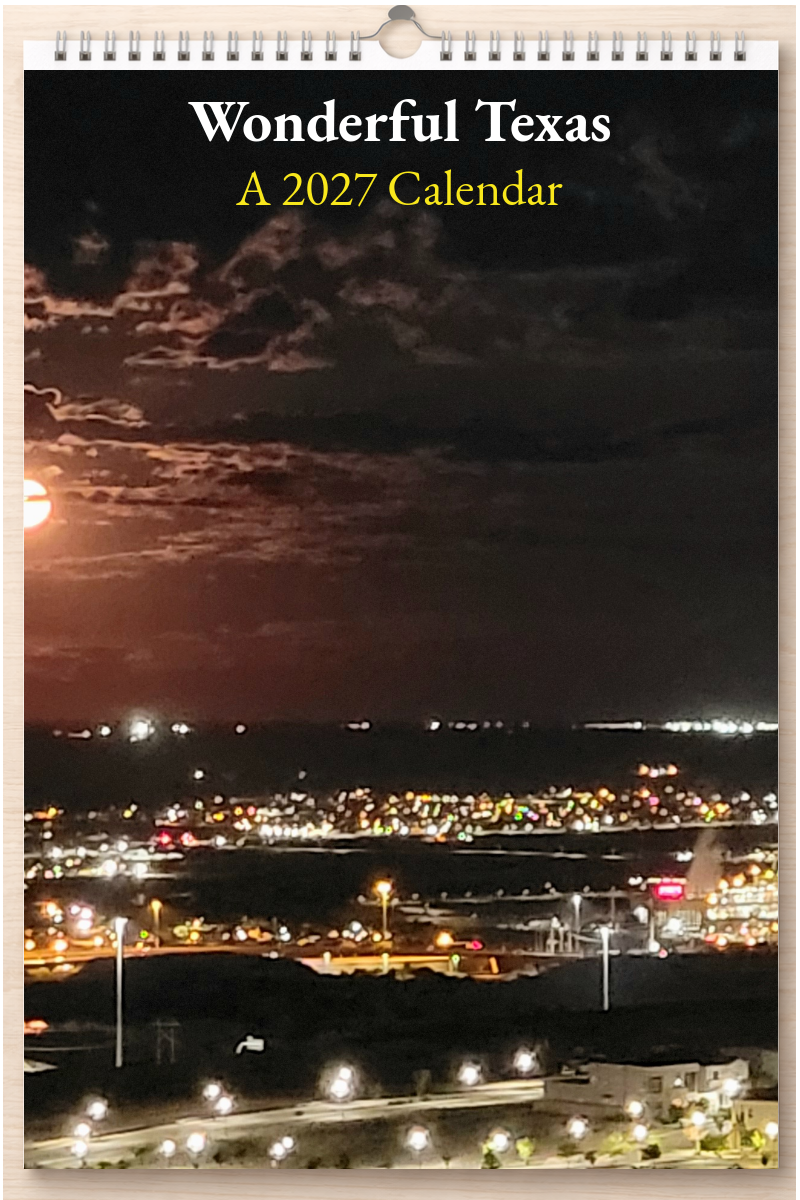 Wonderful Texas: A 2027 Calendar
