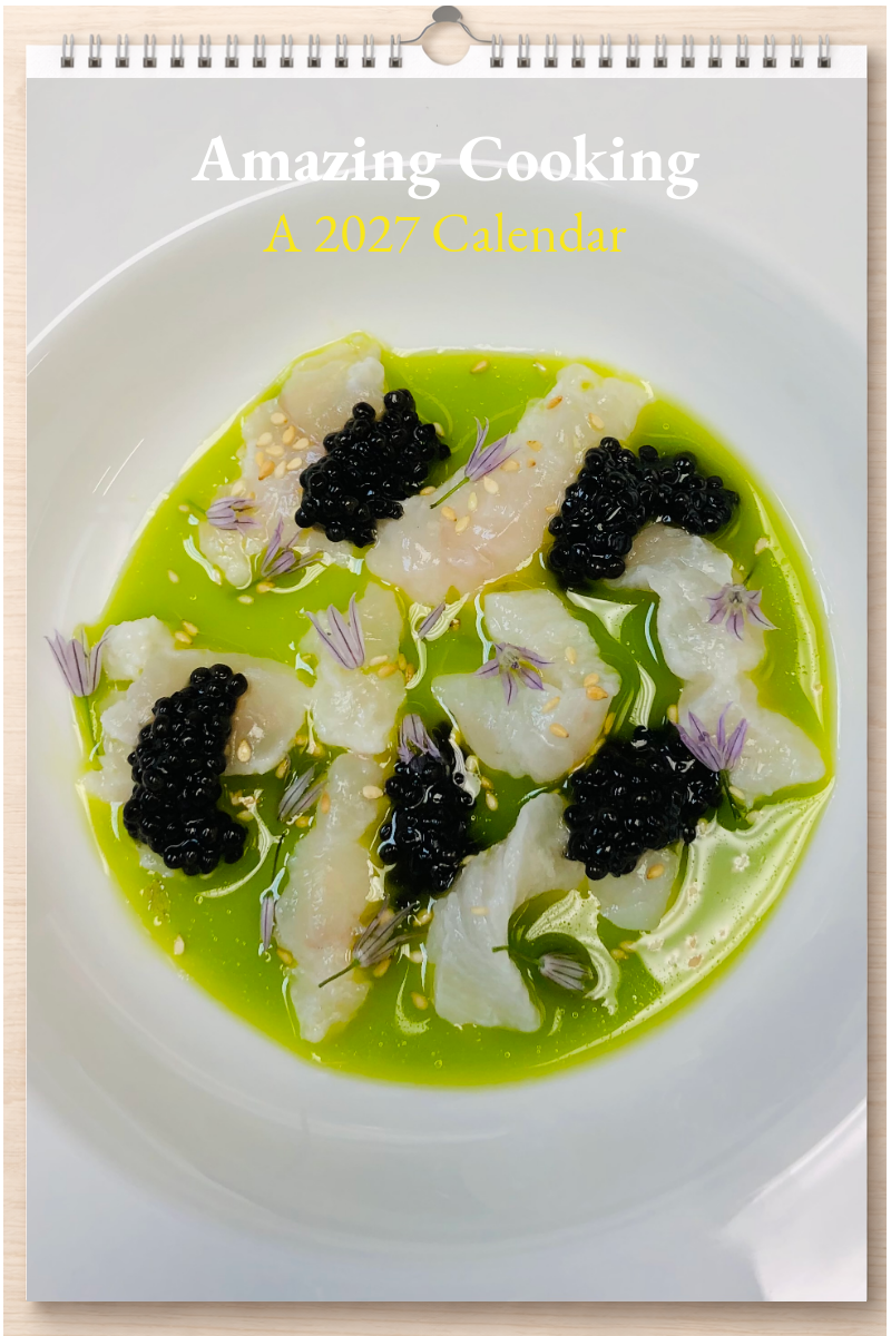 Amazing Cooking: A 2027 Calendar