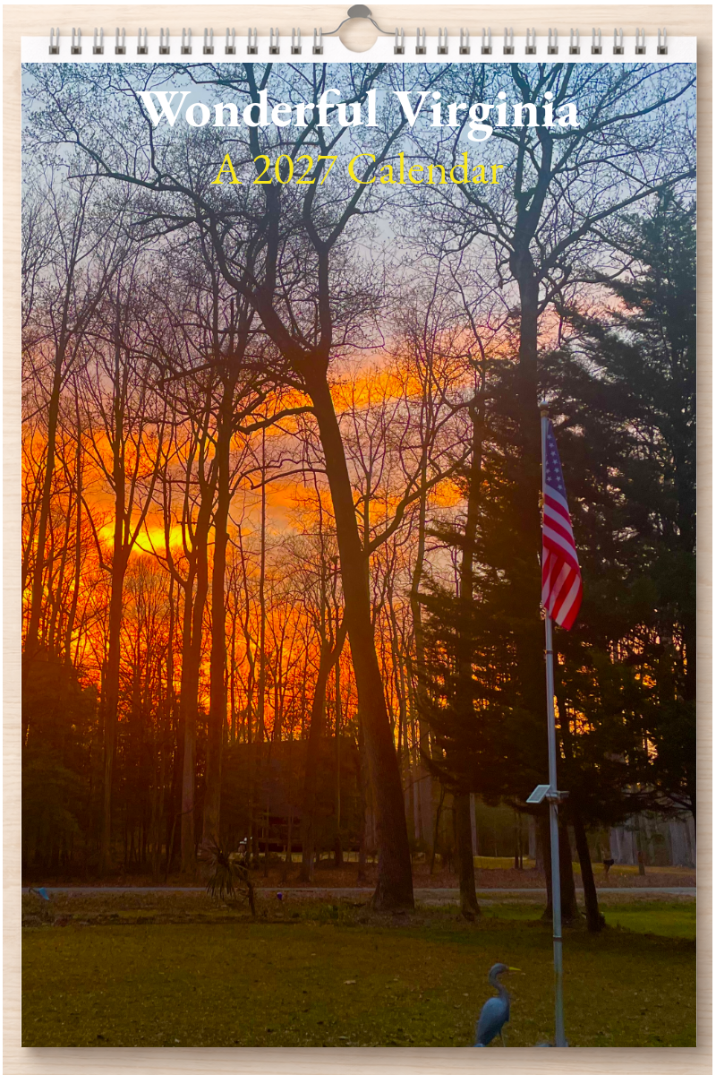 Wonderful Virginia: A 2027 Calendar