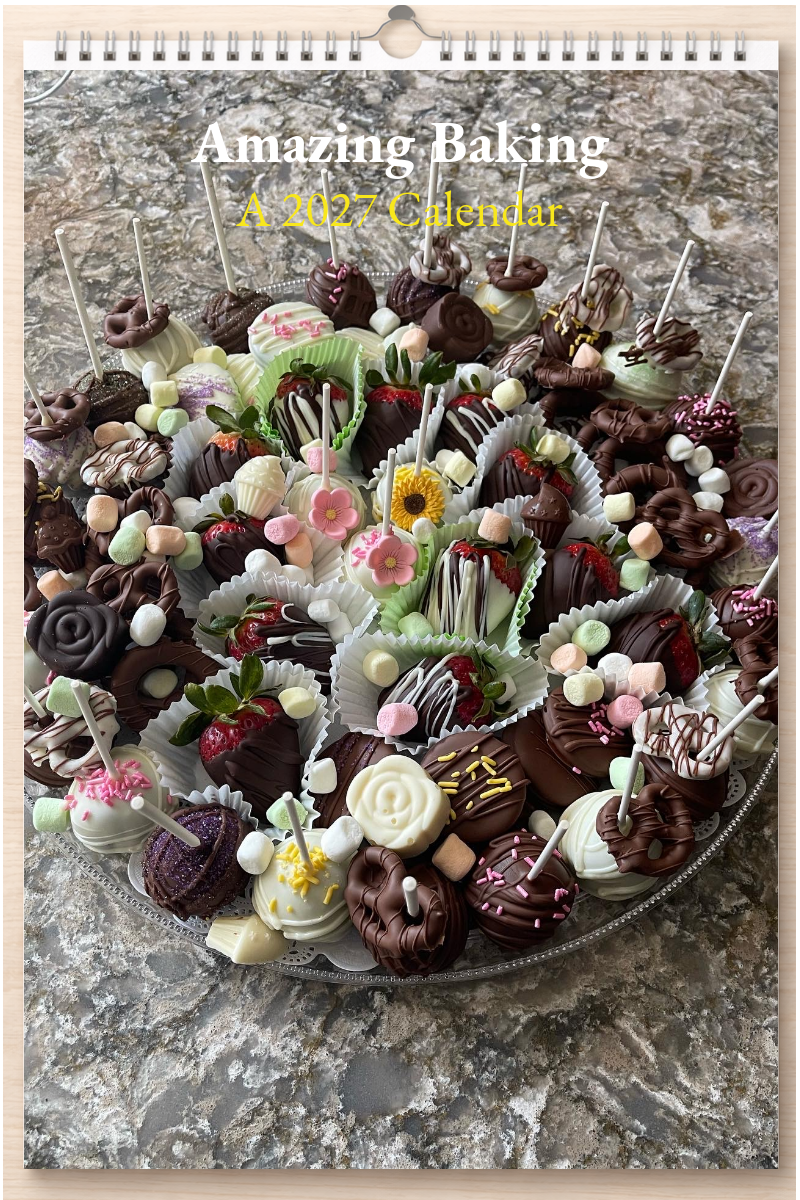 Amazing Baking: A 2027 Calendar
