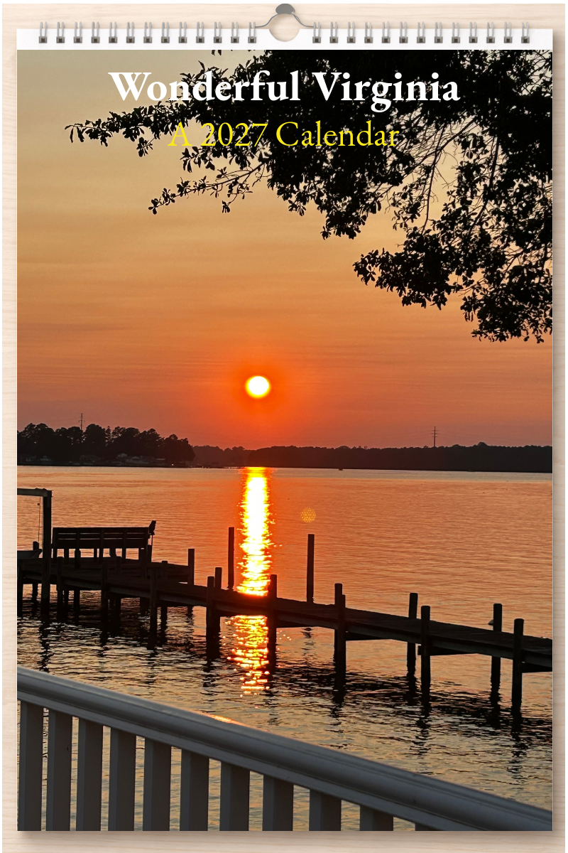 Wonderful Virginia: A 2027 Calendar