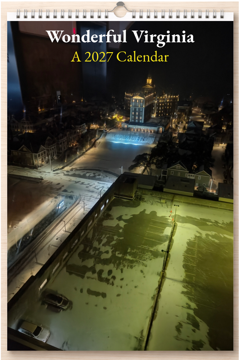 Wonderful Virginia: A 2027 Calendar