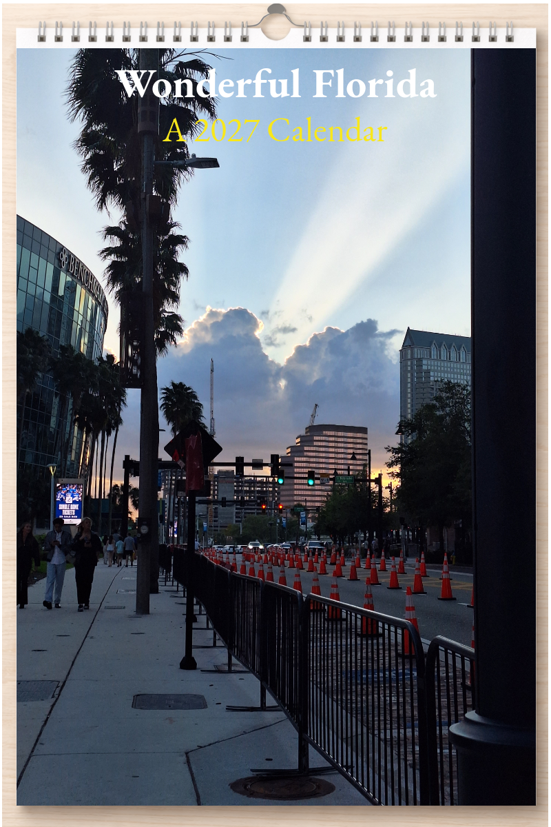 Wonderful Florida: A 2027 Calendar