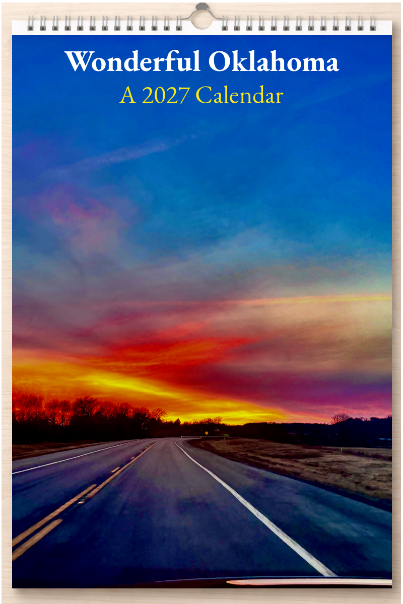 Wonderful Oklahoma: A 2027 Calendar
