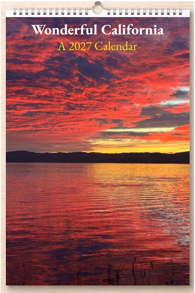 Wonderful California: A 2027 Calendar