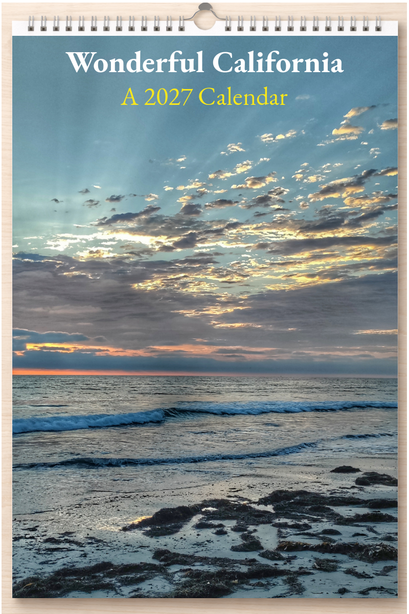 Wonderful California: A 2027 Calendar