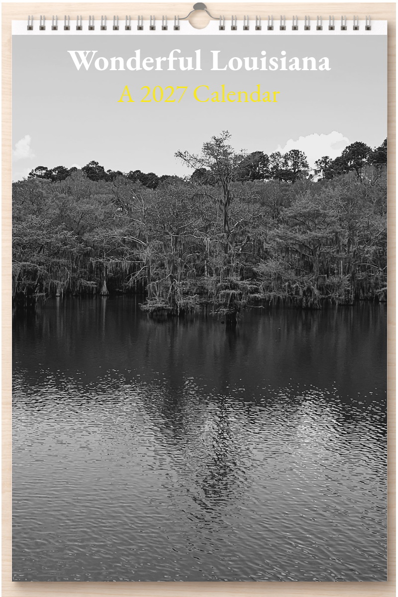 Wonderful Louisiana: A 2027 Calendar