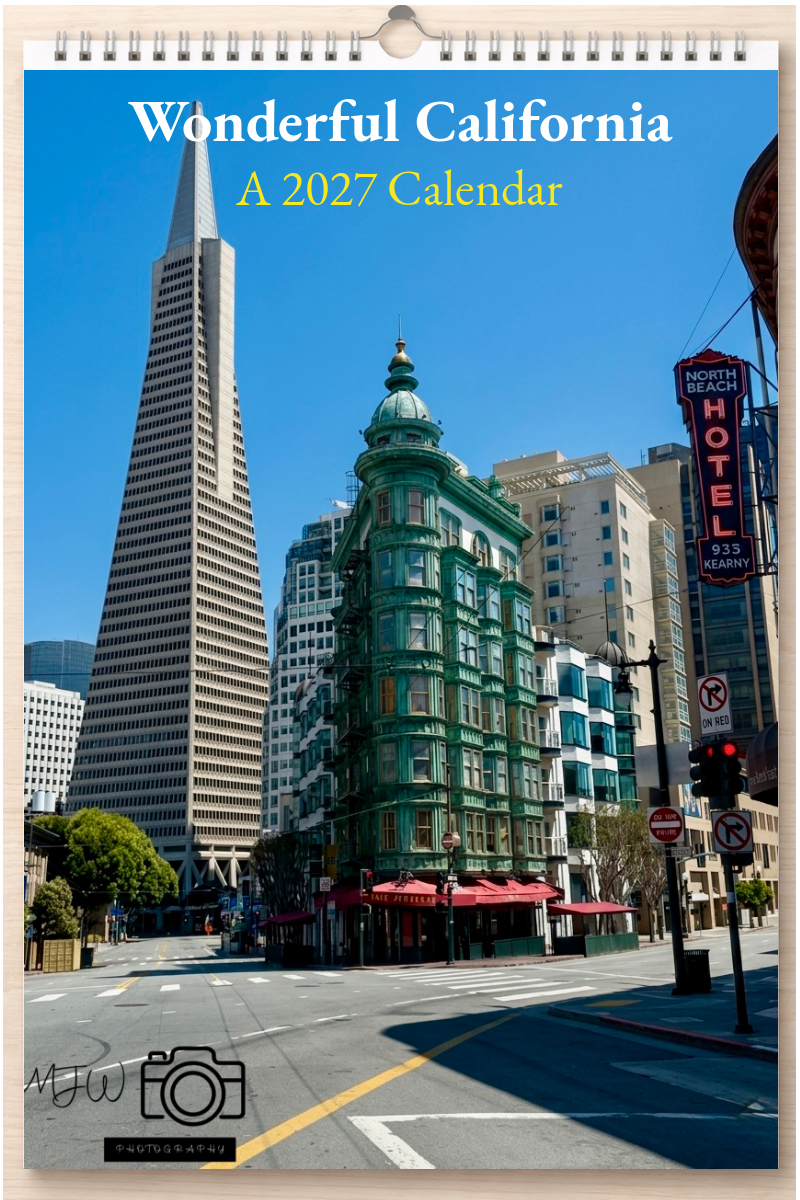 Wonderful California: A 2027 Calendar