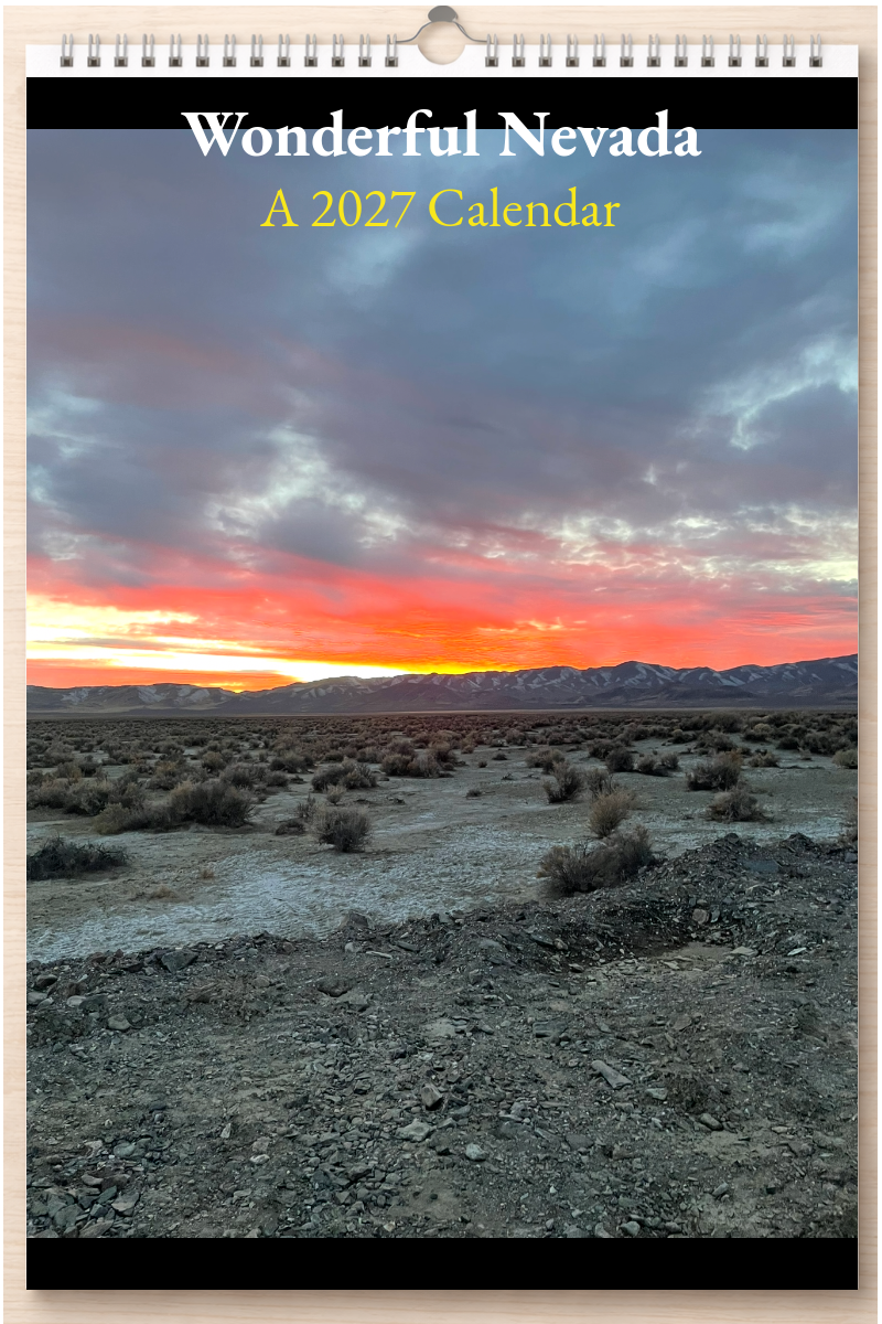 Wonderful Nevada: A 2027 Calendar
