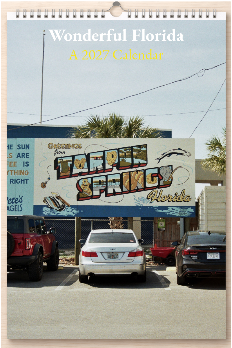 Wonderful Florida: A 2027 Calendar