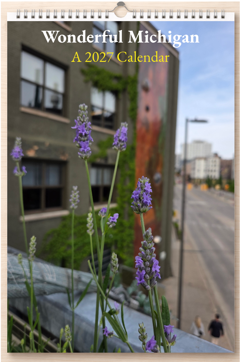 Wonderful Michigan: A 2027 Calendar