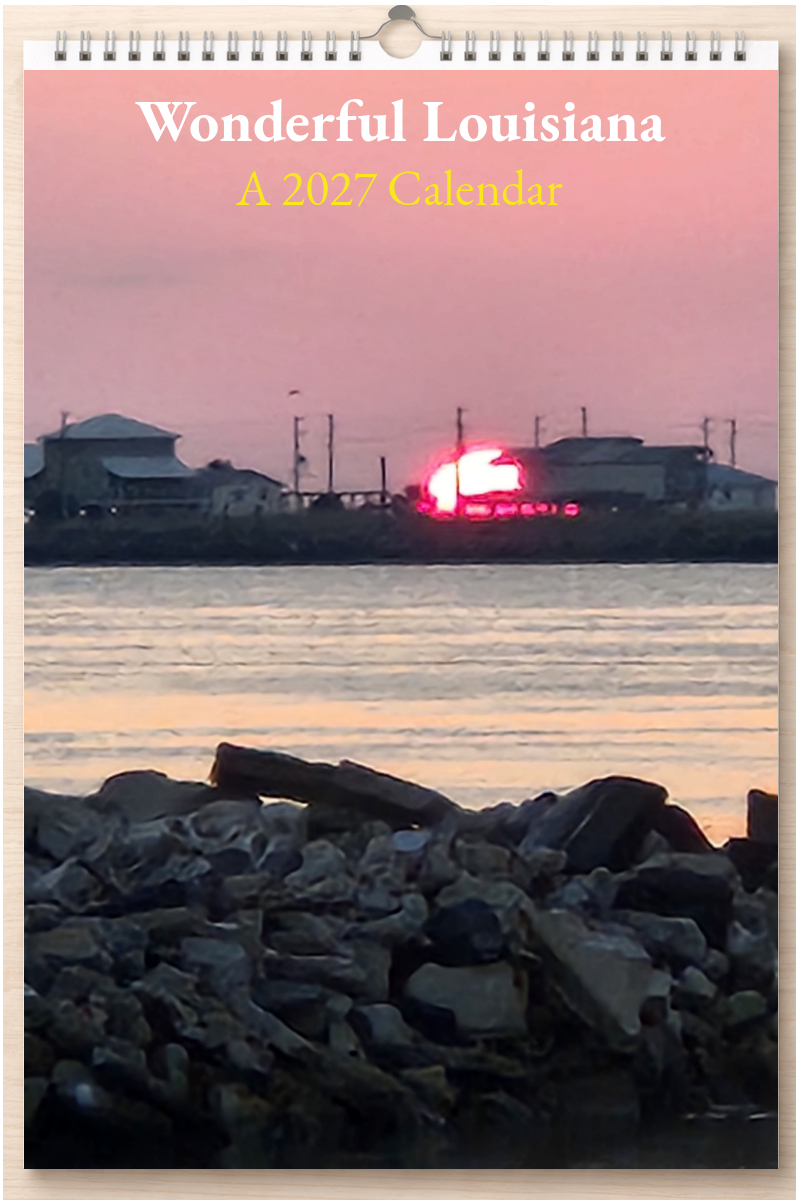 Wonderful Louisiana: A 2027 Calendar