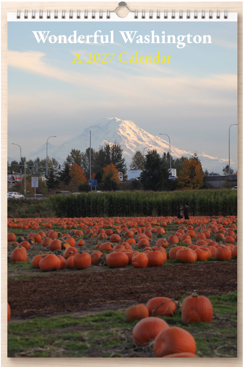 Wonderful Washington: A 2027 Calendar