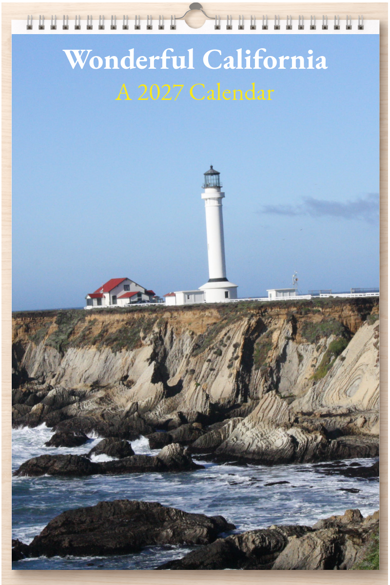 Wonderful California: A 2027 Calendar