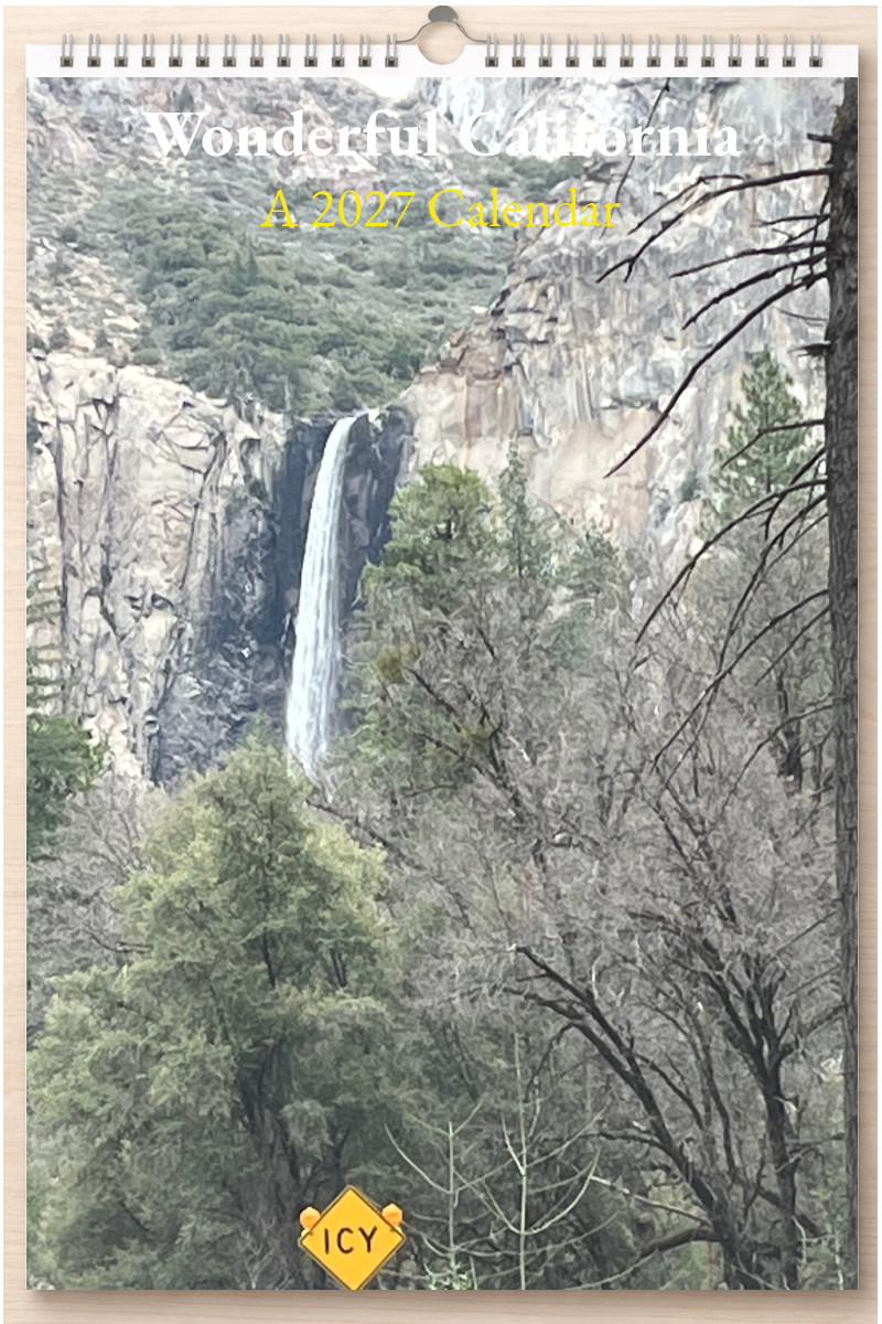 Wonderful California: A 2027 Calendar