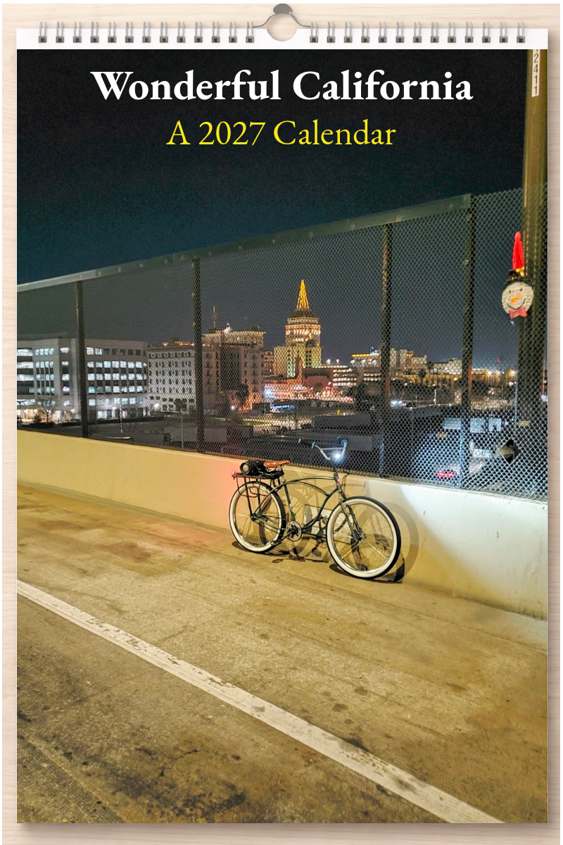 Wonderful California: A 2027 Calendar