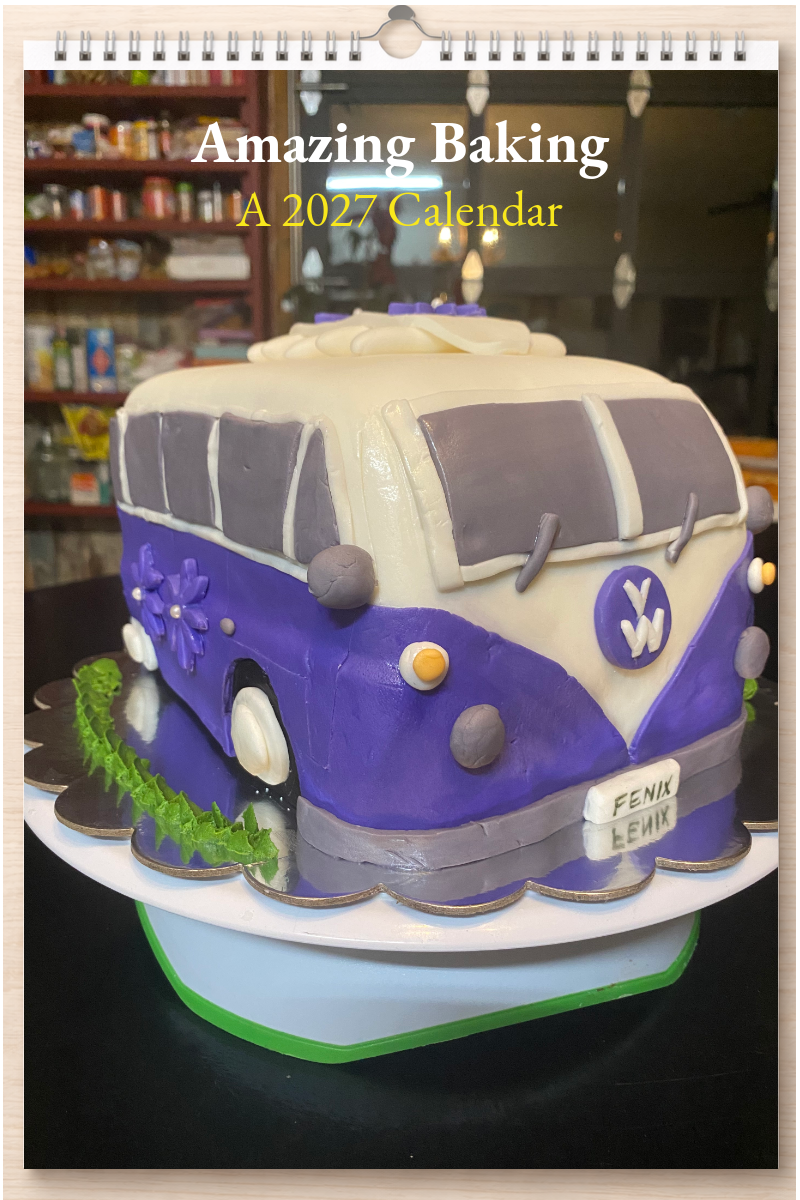 Amazing Baking: A 2027 Calendar