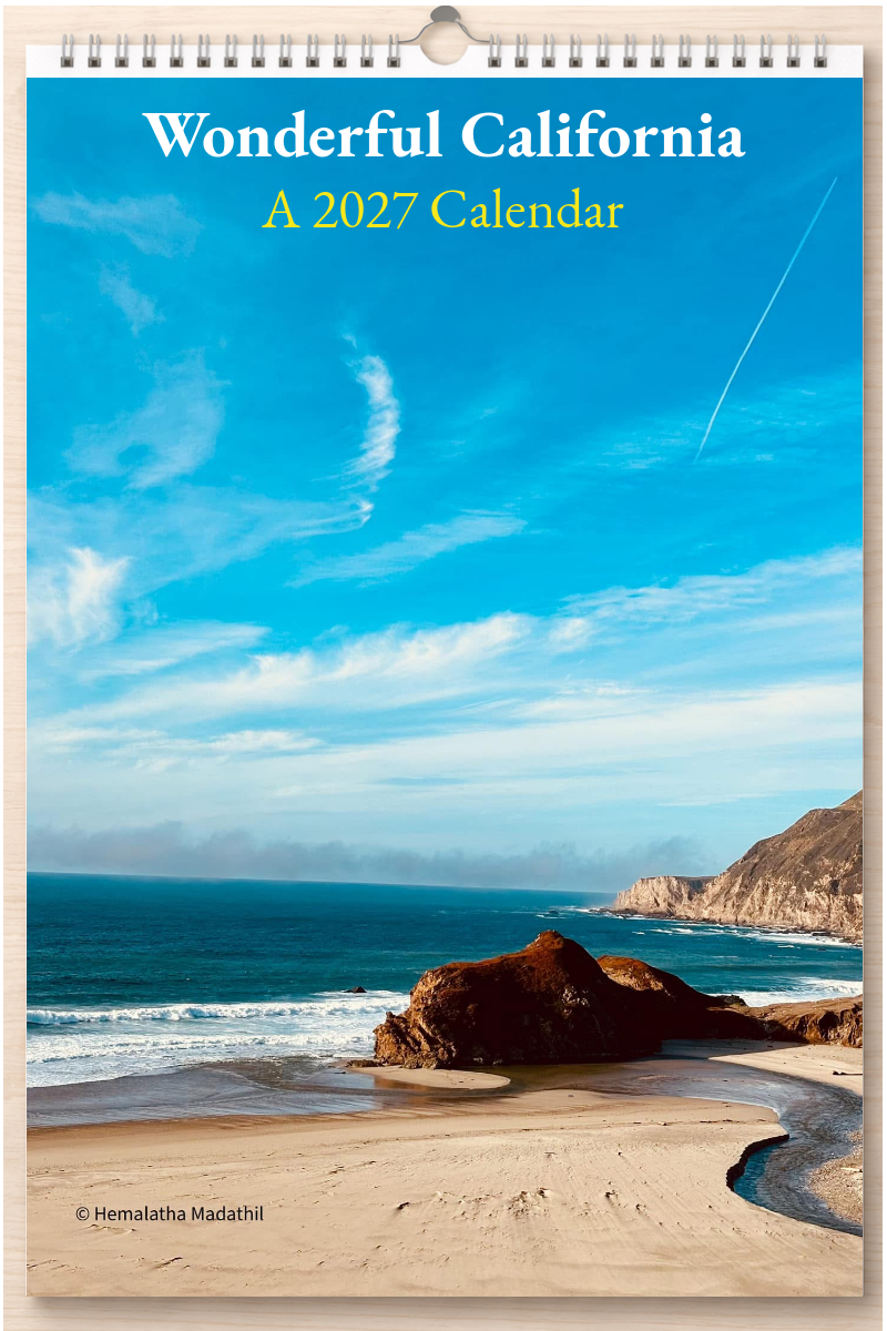 Wonderful California: A 2027 Calendar