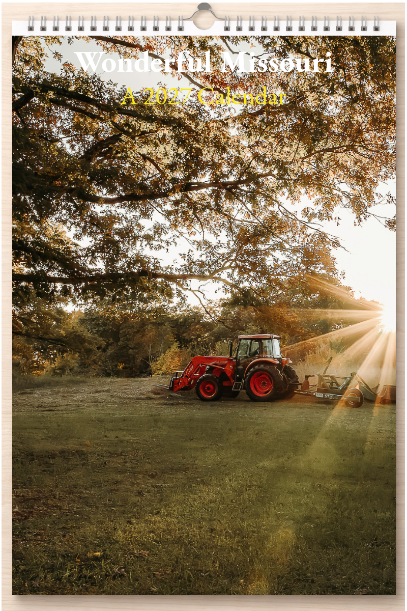 Wonderful Missouri: A 2027 Calendar
