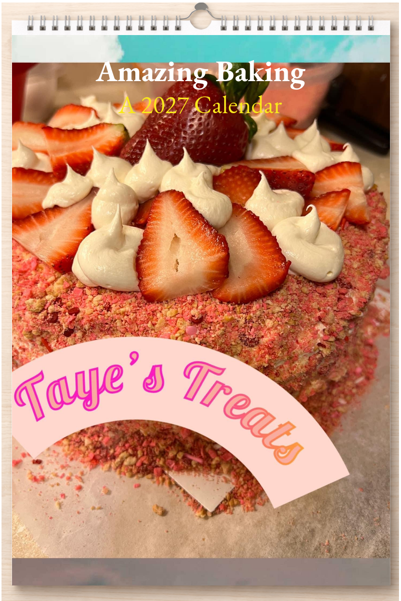 Amazing Baking: A 2027 Calendar