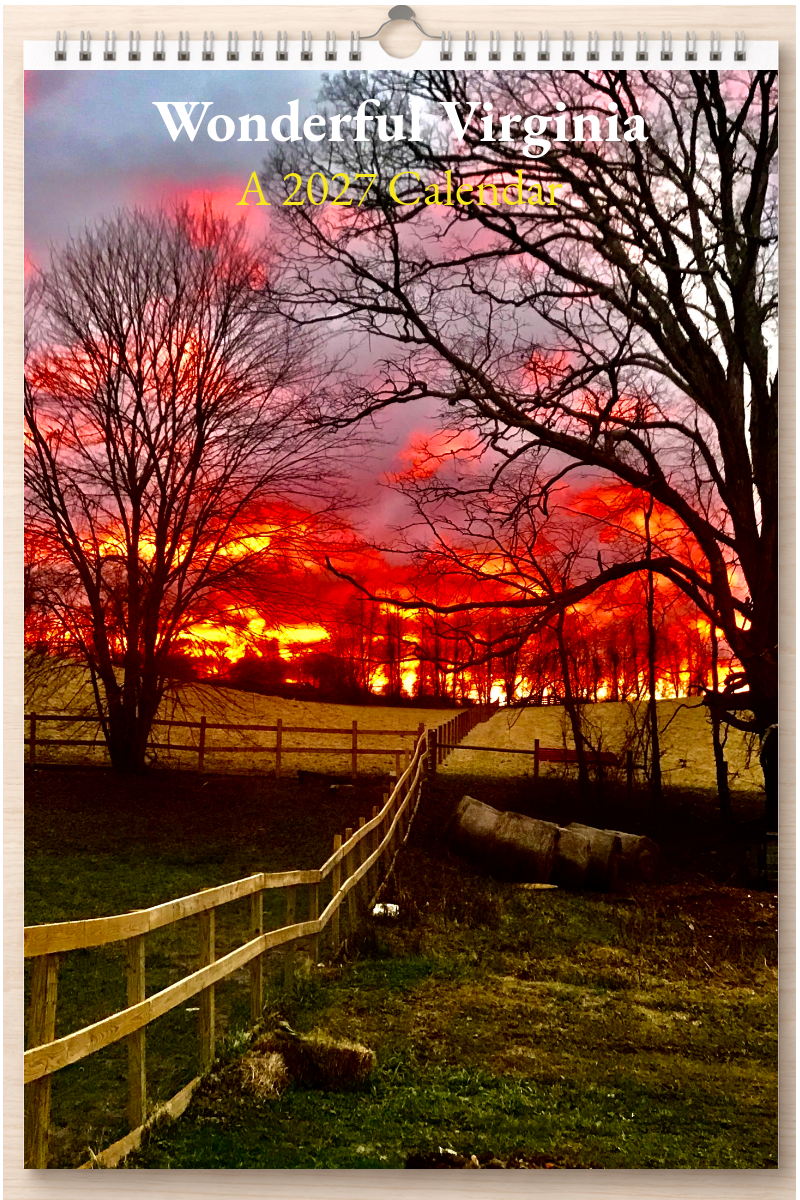 Wonderful Virginia: A 2027 Calendar