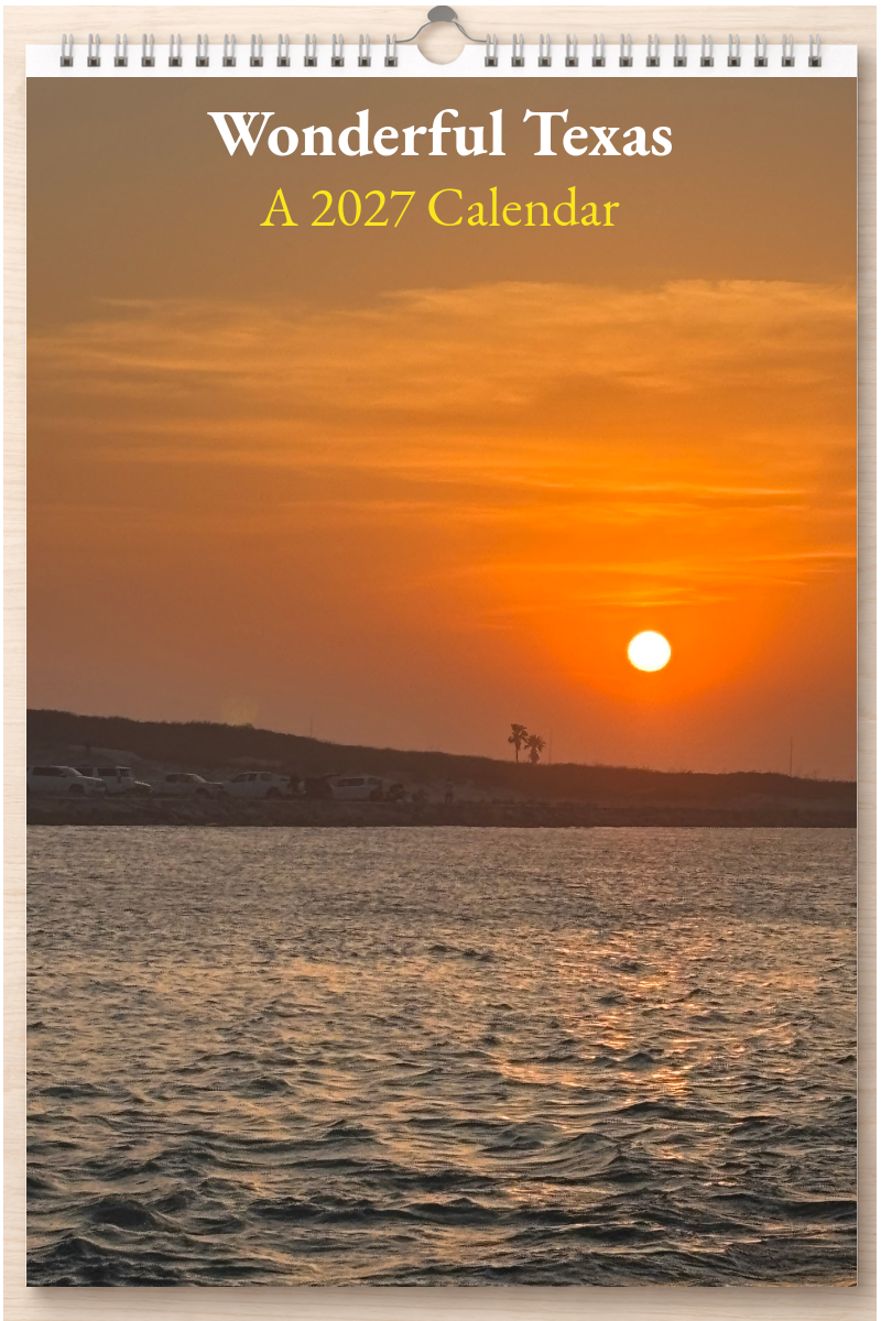 Wonderful Texas: A 2027 Calendar
