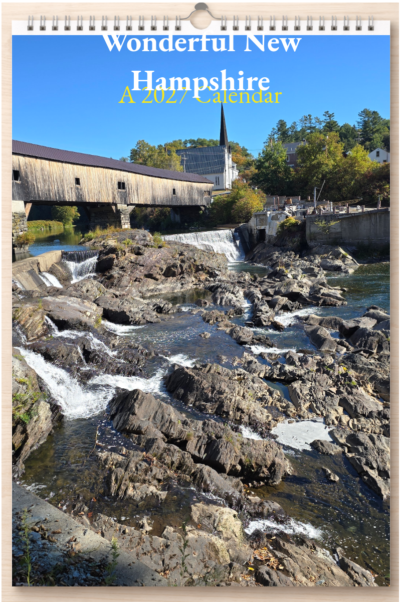 Wonderful New Hampshire: A 2027 Calendar