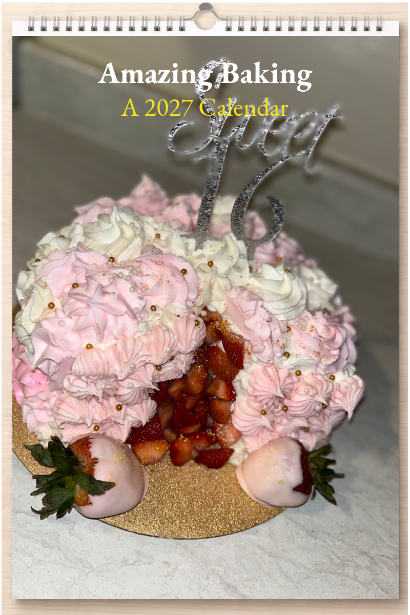 Amazing Baking: A 2027 Calendar