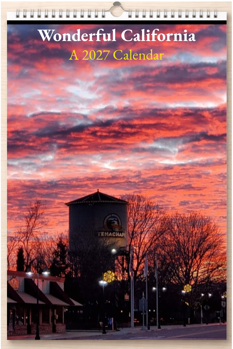 Wonderful California: A 2027 Calendar