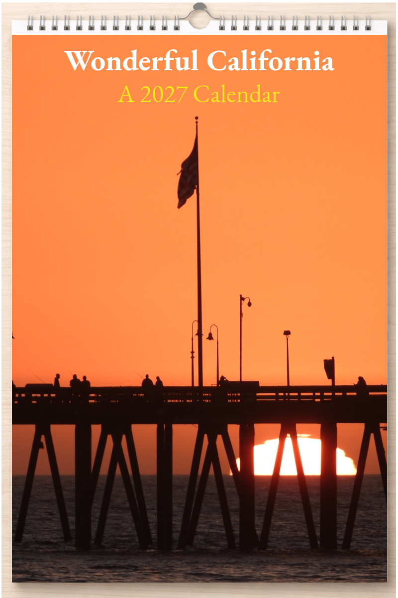 Wonderful California: A 2027 Calendar