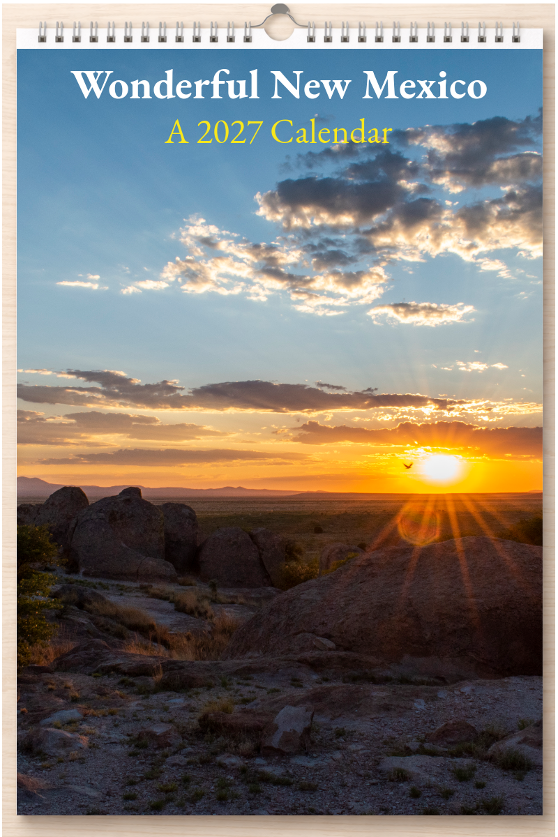Wonderful New Mexico: A 2027 Calendar