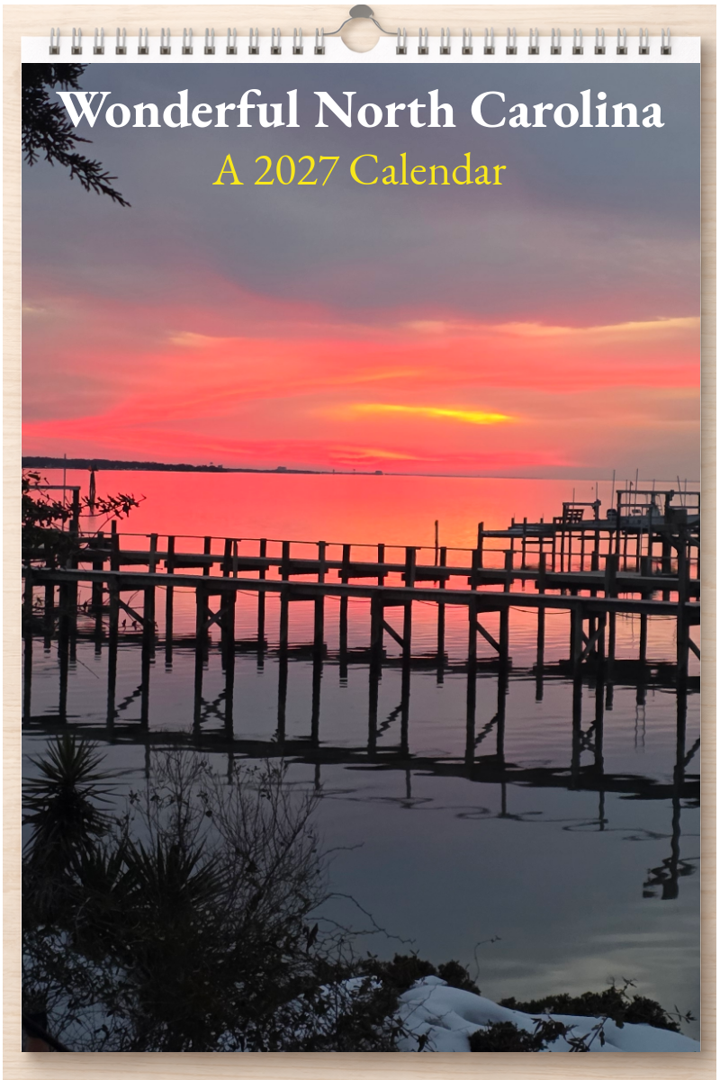 Wonderful North Carolina: A 2027 Calendar