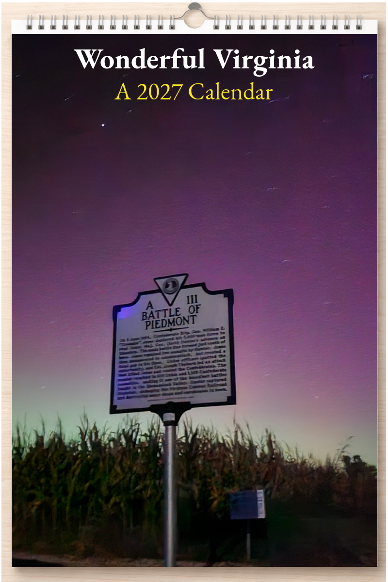 Wonderful Virginia: A 2027 Calendar