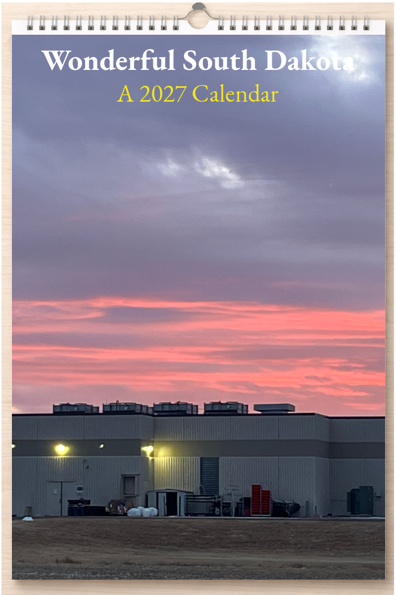 Wonderful South Dakota: A 2027 Calendar