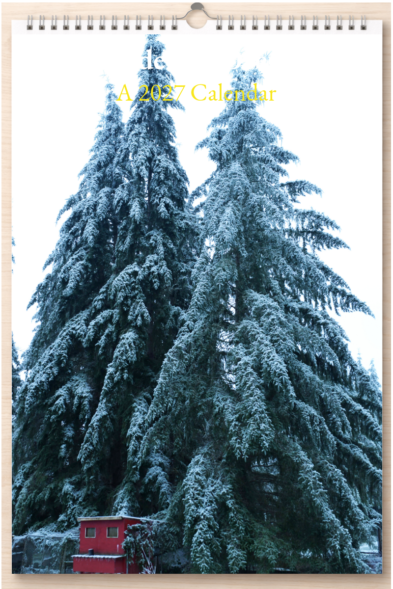Wonderful Oregon: A 2027 Calendar