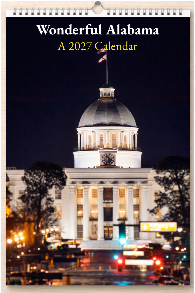 Wonderful Alabama: A 2027 Calendar