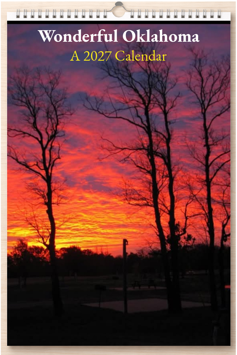 Wonderful Oklahoma: A 2027 Calendar