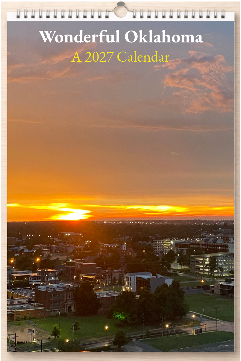 Wonderful Oklahoma: A 2027 Calendar
