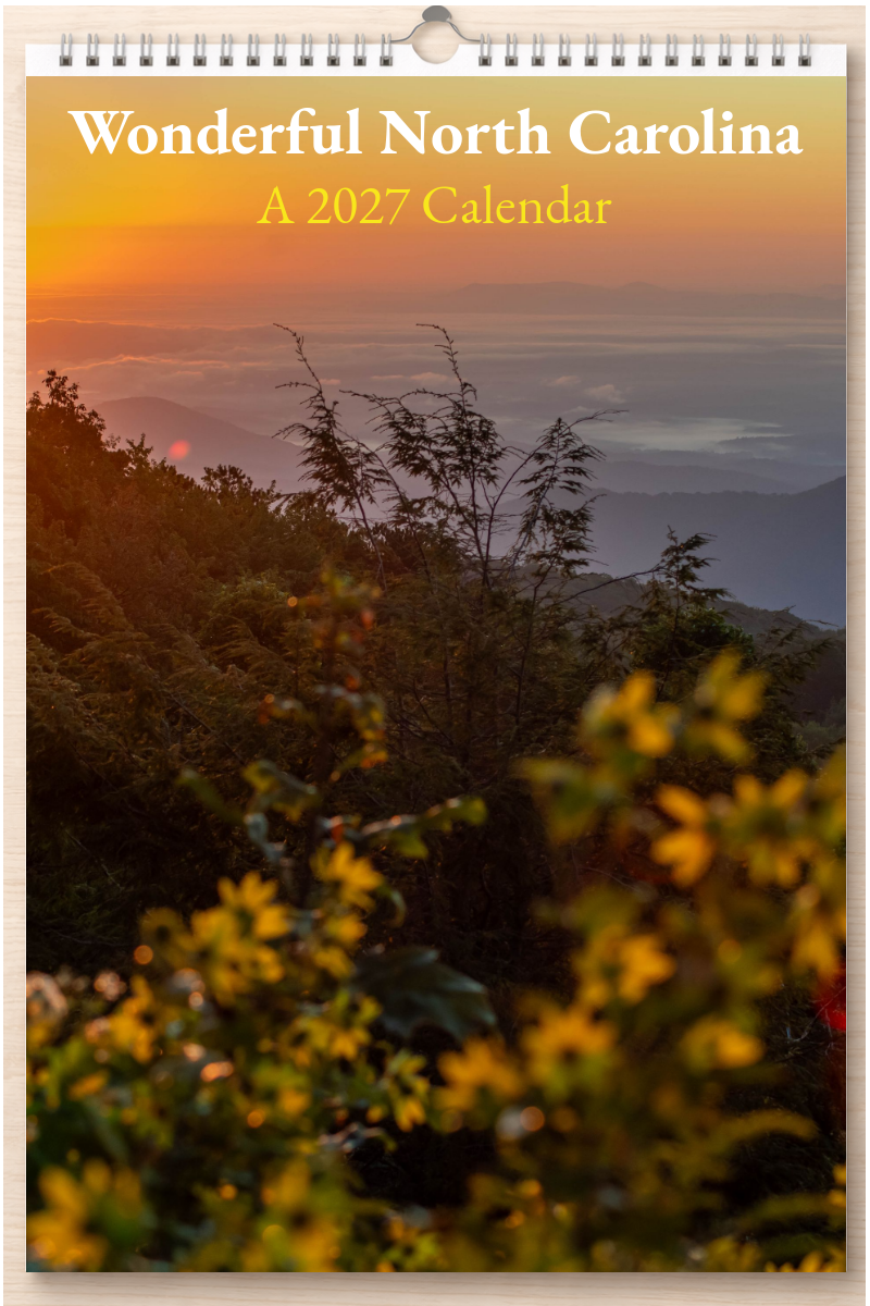 Wonderful North Carolina: A 2027 Calendar