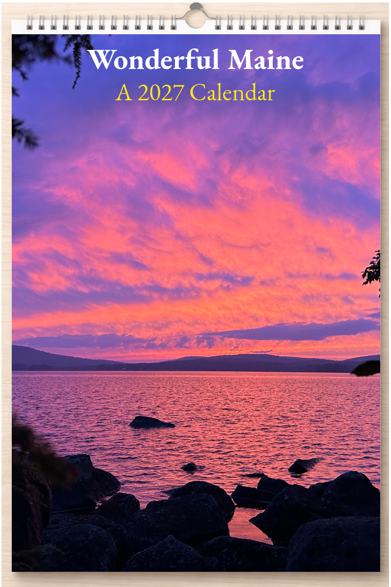 Wonderful Maine: A 2027 Calendar