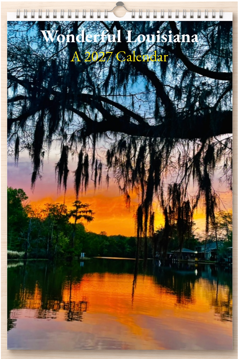 Wonderful Louisiana: A 2027 Calendar