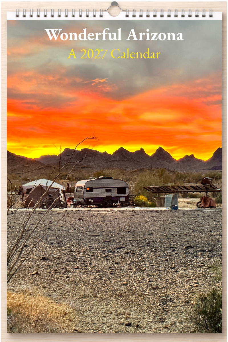 Wonderful Arizona: A 2027 Calendar