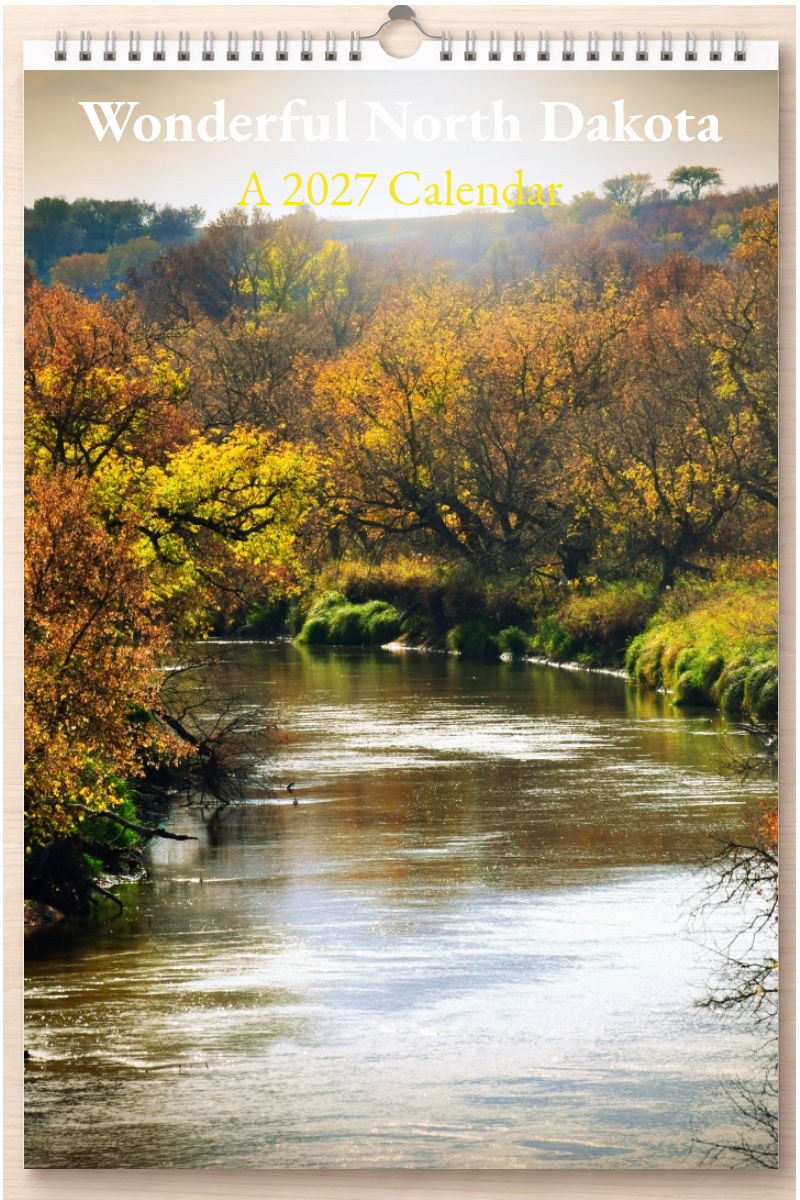 Wonderful North Dakota: A 2027 Calendar