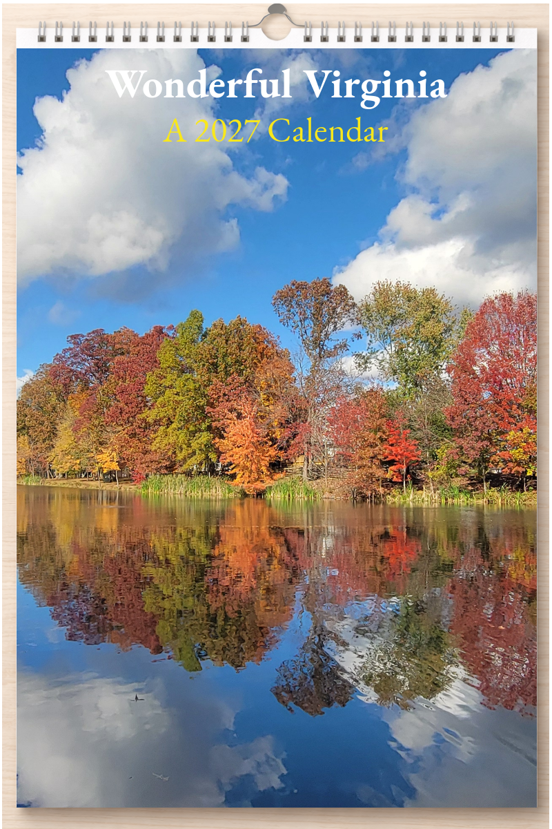 Wonderful Virginia: A 2027 Calendar